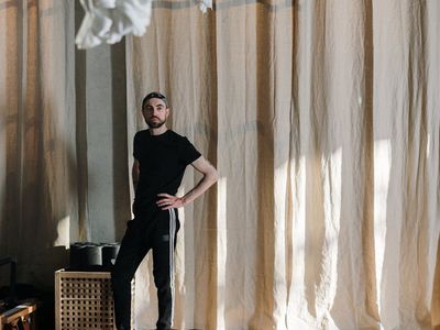 Warm sunlight hitting a calm yoga studio space.